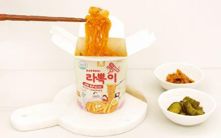라볶이 조리 콘셉트 촬영