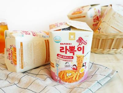 라볶이 제품 콘셉트 촬영